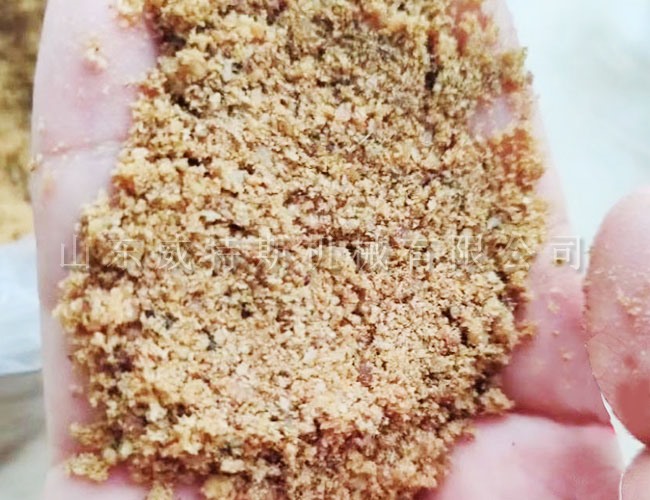 干化机处理效果